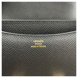 エルメス HERMES コンスタンス3 ミニ K刻 ブラック PG金具 エプソン レディース ショルダーバッグ