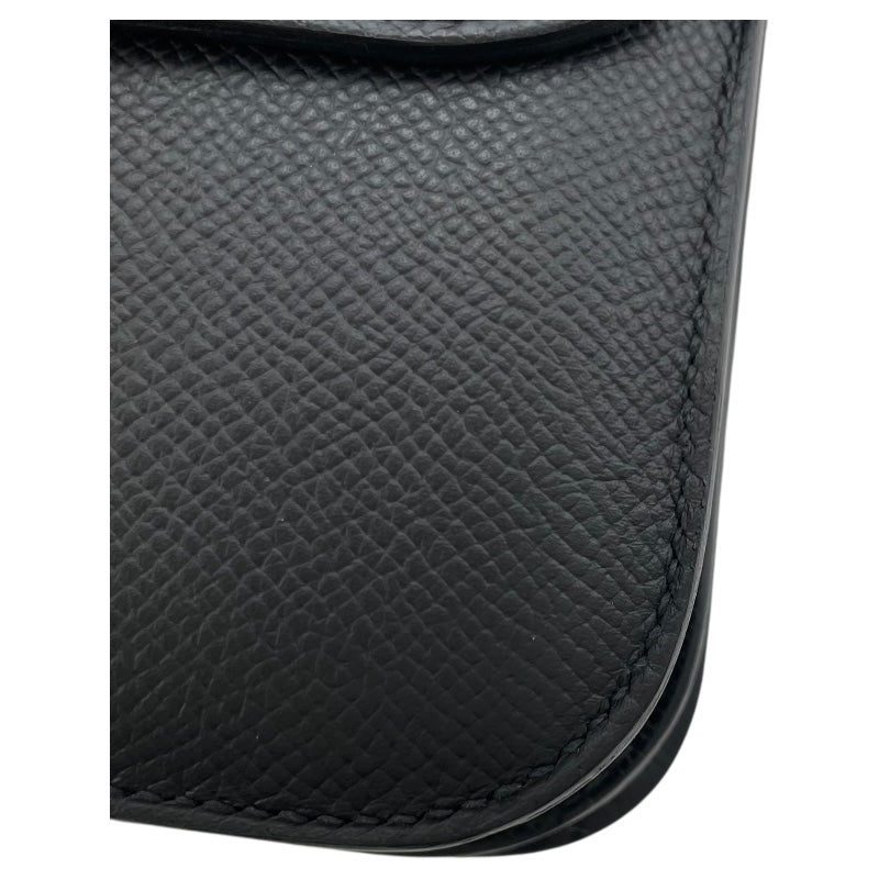 エルメス HERMES コンスタンス3 ミニ K刻 ブラック PG金具 エプソン レディース ショルダーバッグ