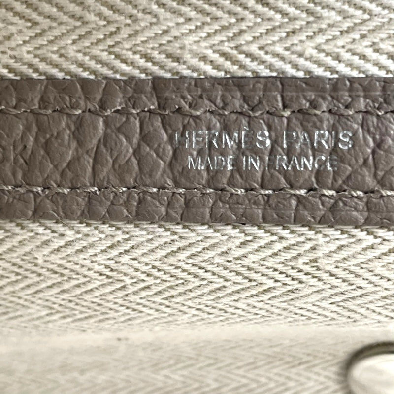エルメス HERMES ガーデンパーティPM C刻 トゥルティエール SV金具 カントリー レディース トートバッグ