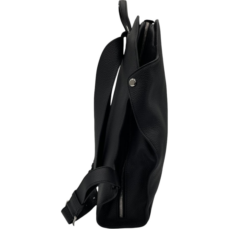 エルメス HERMES シティバッグ 刻印無 ブラック SV金具 トリヨン ユニセックス リュック・デイパック