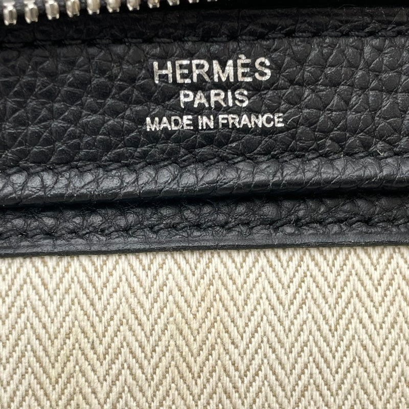 エルメス HERMES シティバッグ 刻印無 ブラック SV金具 トリヨン ユニセックス リュック・デイパック