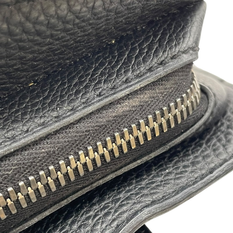 エルメス HERMES シティバッグ 刻印無 ブラック SV金具 トリヨン ユニセックス リュック・デイパック