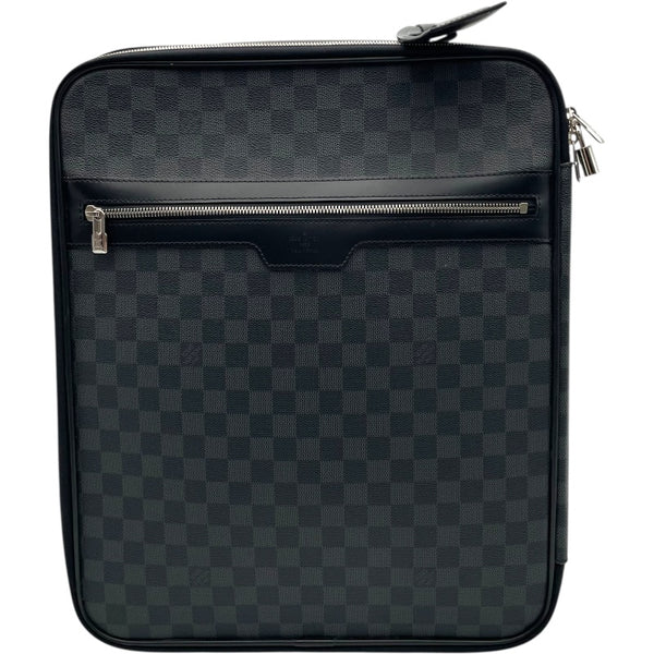 ルイ・ヴィトン LOUIS VUITTON ぺガス45 N23302 ブラック ダミエ・グラフィット ユニセックス スーツケース