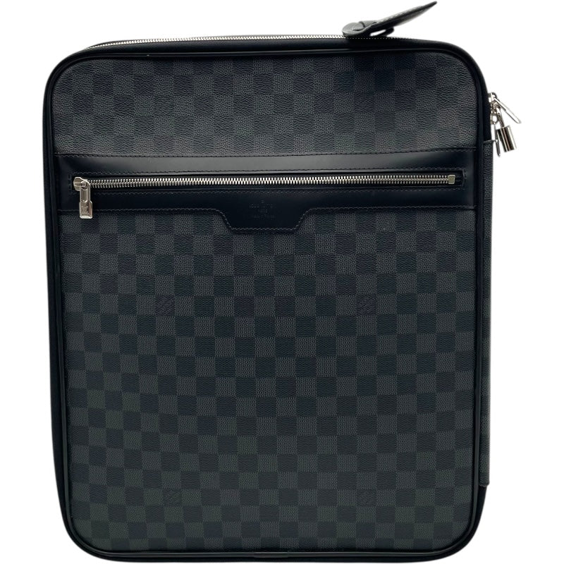 ルイ・ヴィトン LOUIS VUITTON ぺガス45 N23302 ブラック ダミエ・グラフィット ユニセックス スーツケース