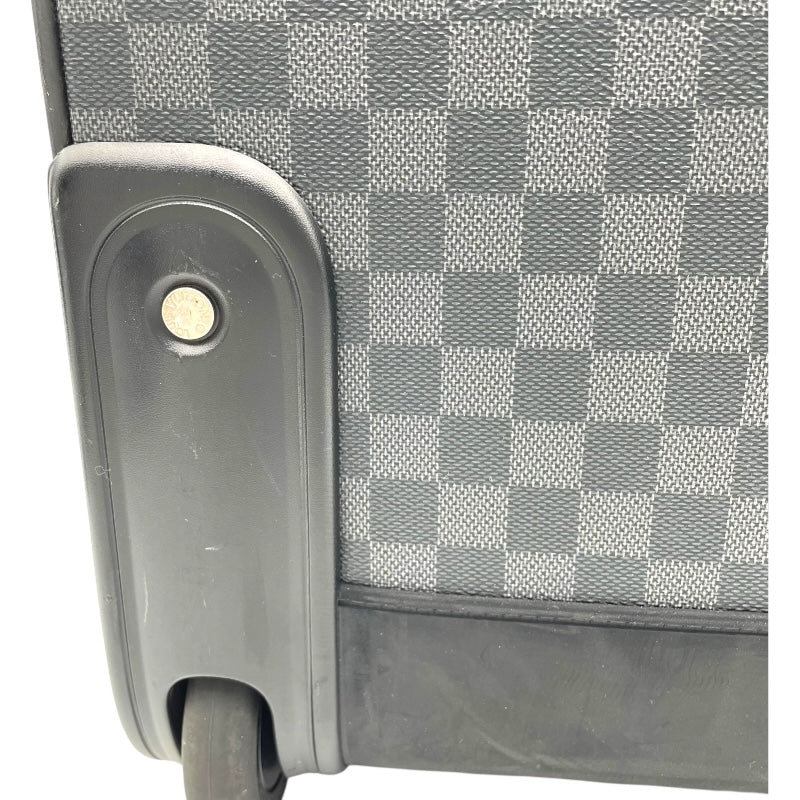 ルイ・ヴィトン LOUIS VUITTON ぺガス45 N23302 ブラック ダミエ・グラフィット ユニセックス スーツケース