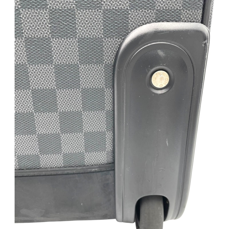 ルイ・ヴィトン LOUIS VUITTON ぺガス45 N23302 ブラック ダミエ・グラフィット ユニセックス スーツケース