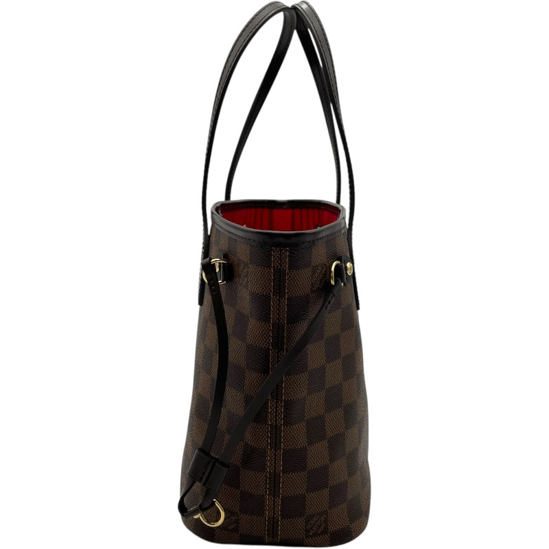 ルイ・ヴィトン LOUIS VUITTON ネヴァーフルPM N40600 ブラウン PVC レディース トートバッグ