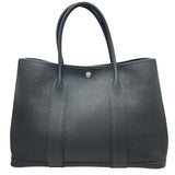 エルメス HERMES ガーデンパーティPM Y刻 ブラック SV金具 ネゴンダ ユニセックス ハンドバッグ