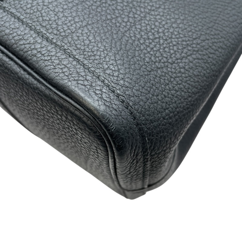 エルメス HERMES ガーデンパーティPM Y刻 ブラック SV金具 ネゴンダ ユニセックス ハンドバッグ