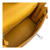 エルメス HERMES ケリー28 内縫い B刻 ナチュラルサブレ SV金具 トゴ レディース ショルダーバッグ