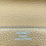 エルメス HERMES ケリー28 内縫い B刻 ナチュラルサブレ SV金具 トゴ レディース ショルダーバッグ