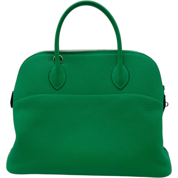 エルメス HERMES ボリード35 □P刻 バンブー トリヨン レディース ハンドバッグ