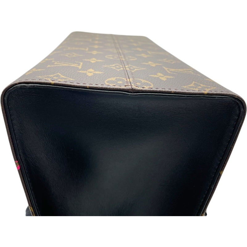 ルイ・ヴィトン LOUIS VUITTON オンザゴーMMフォールインラブ香港限定 M45888 ブラウン モノグラム レディース トートバッグ