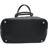 シャネル CHANEL カンボンライン ミディアム A23167 12番台 ブラック SV金具 カーフ レディース トートバッグ