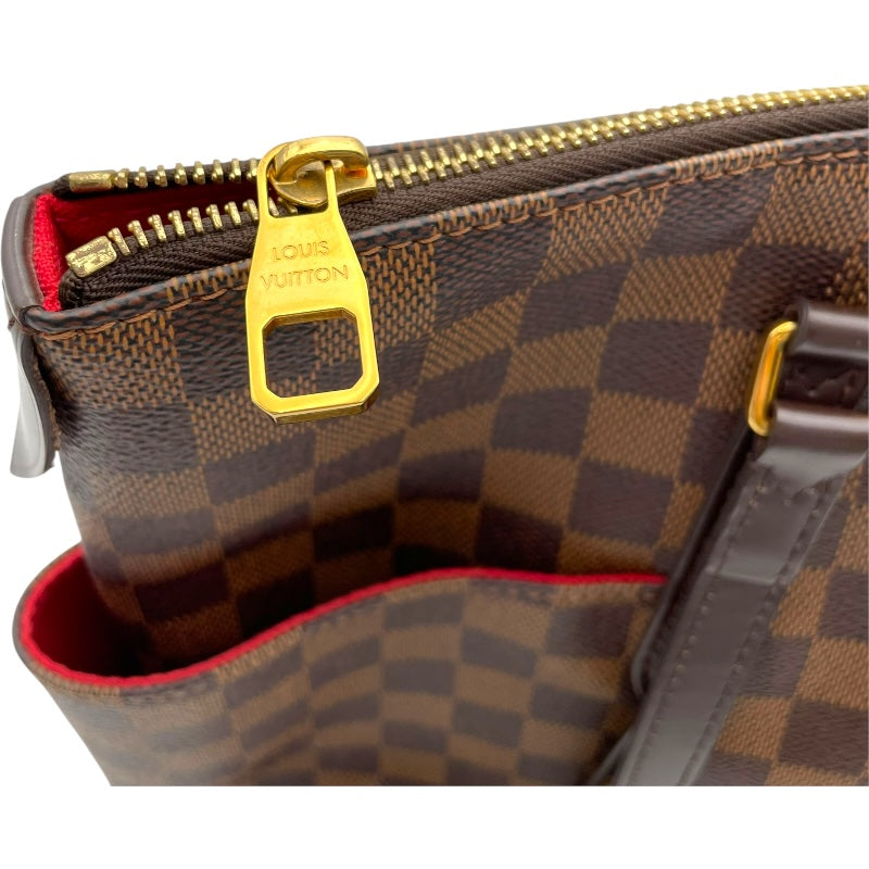 ルイ・ヴィトン LOUIS VUITTON トータリーMM N41281 ブラウン ダミエ レディース トートバッグ