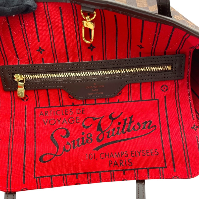 ルイ・ヴィトン LOUIS VUITTON ネヴァーフルPM N51109 ブラウン PVC レディース トートバッグ