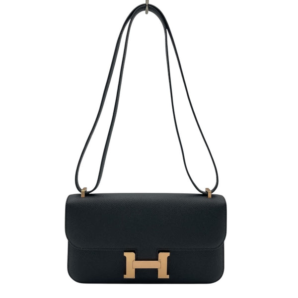 エルメス HERMES コンスタンス エラン W刻 ブラック PG金具 エプソン レディース ショルダーバッグ エルメス HERMES コンスタンス エラン W刻 ブラック PG金具 エプソン