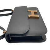 エルメス HERMES コンスタンス エラン W刻 ブラック PG金具 エプソン レディース ショルダーバッグ