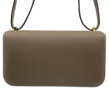 エルメス HERMES コンスタンス エラン K刻 エトゥープ GD金具 エプソン レディース ショルダーバッグ