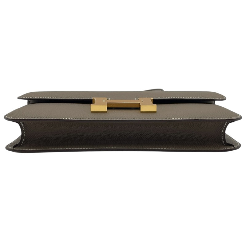 エルメス HERMES コンスタンス エラン K刻 エトゥープ GD金具 エプソン レディース ショルダーバッグ