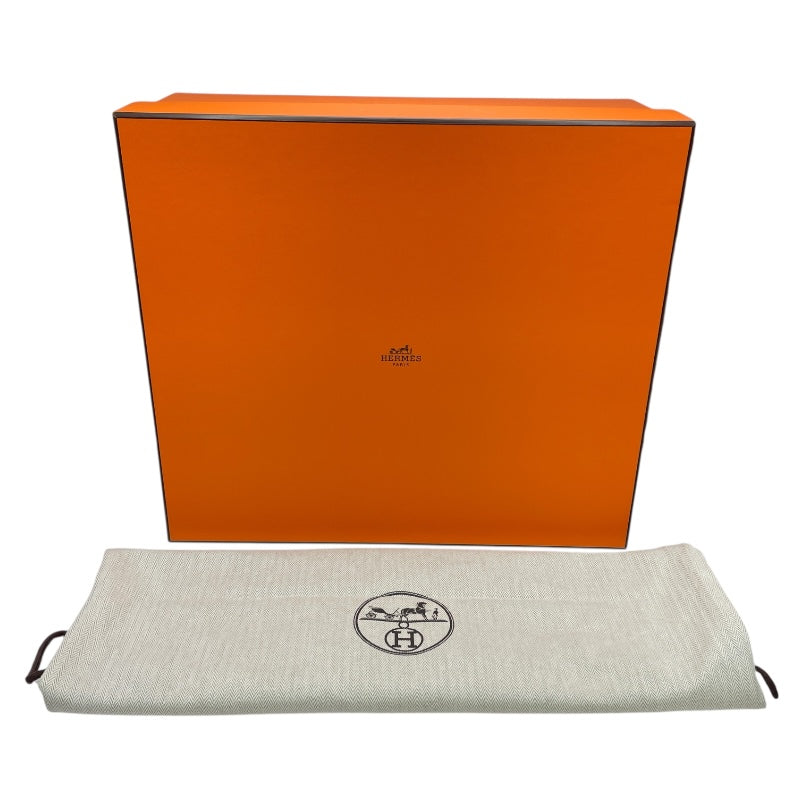 エルメス HERMES エールバッグジップPM U刻 ブラック GD金具 トワル/ヴァッシュハンター レディース ハンドバッグ