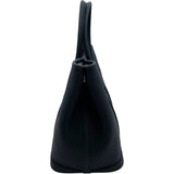 エルメス HERMES ガーデンパーティPM U刻 ブルーインディゴ SV金具 ネゴンダ レディース ハンドバッグ