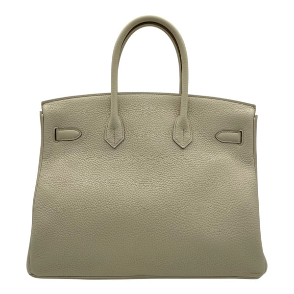 エルメス HERMES バーキン35 D刻印 クレ SV金具 トリヨン レディース ハンドバッグ