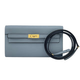 エルメス HERMES ケリートゥーゴー K刻 グリパンタン GD金具 エプソン レディース ショルダーバッグ