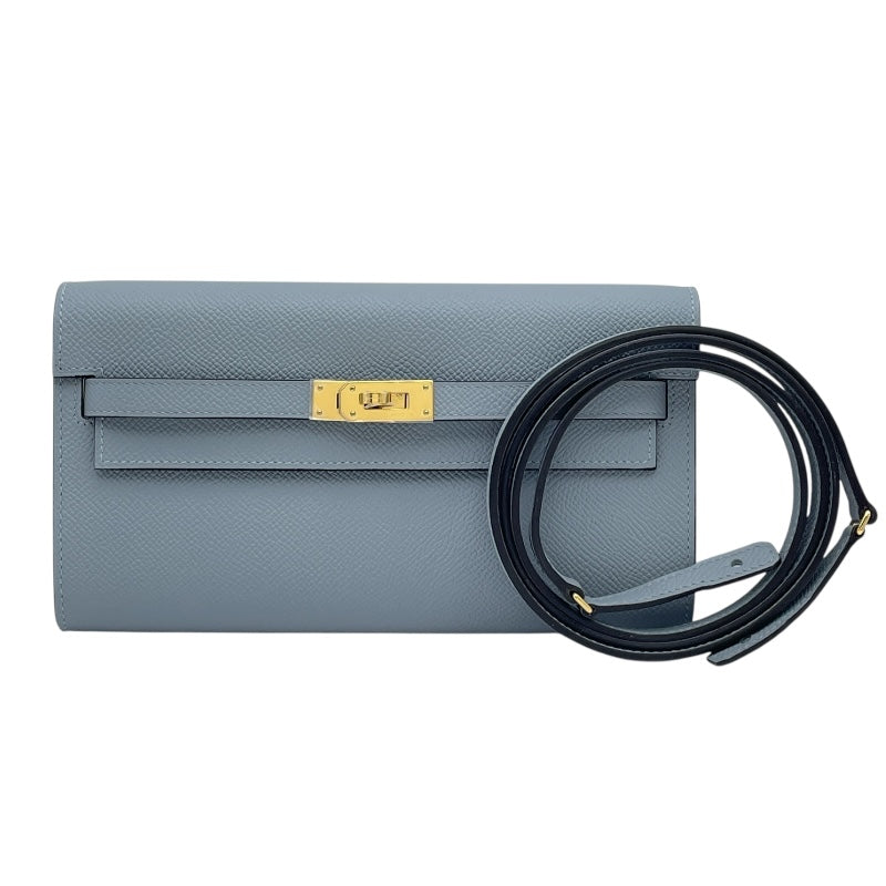 エルメス HERMES ケリートゥーゴー K刻 グリパンタン GD金具 エプソン レディース ショルダーバッグ