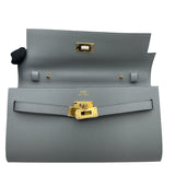 エルメス HERMES ケリートゥーゴー K刻 グリパンタン GD金具 エプソン レディース ショルダーバッグ