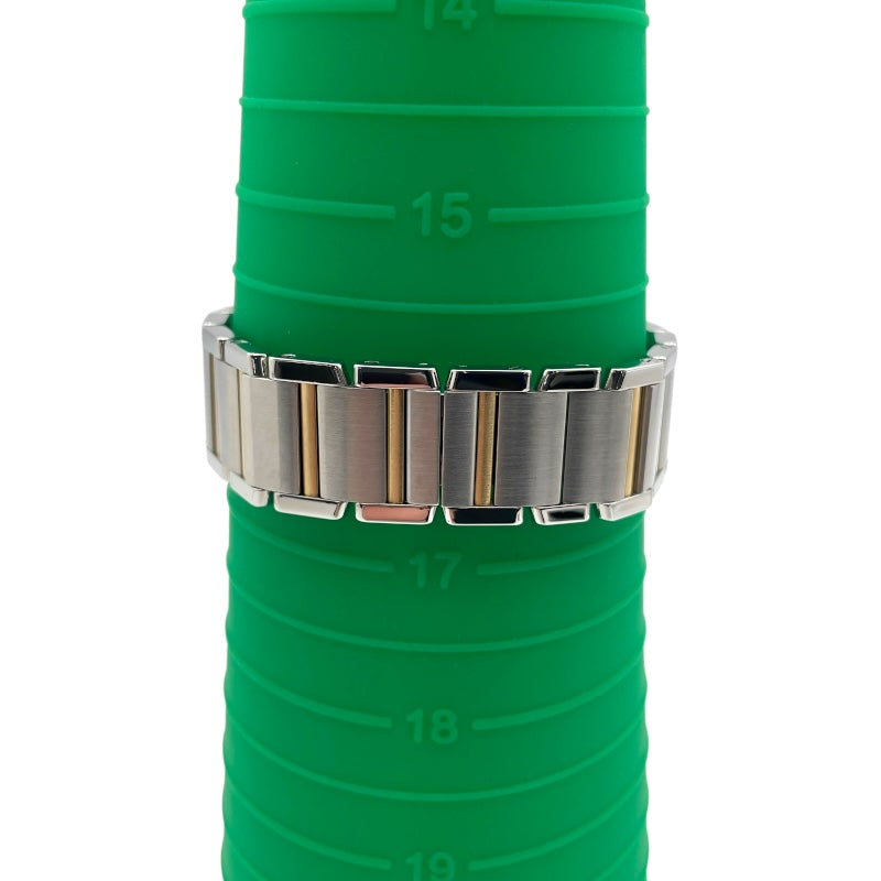 カルティエ Cartier タンクフランセーズ MM W51012Q4 ホワイト SS/YG レディース 腕時計