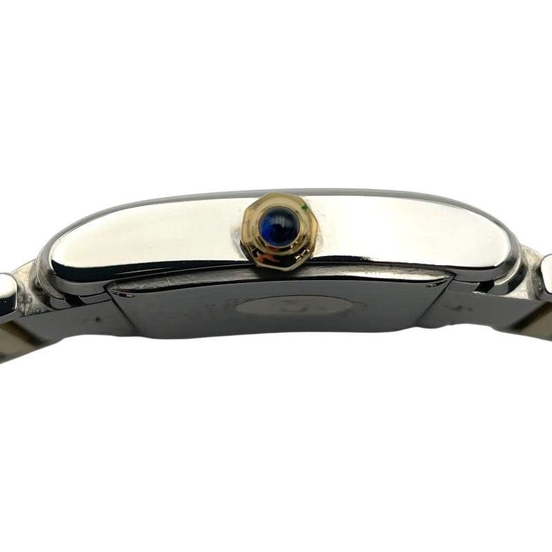 カルティエ Cartier タンクフランセーズ MM W51012Q4 ホワイト SS/YG レディース 腕時計