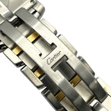 カルティエ Cartier タンクフランセーズ MM W51012Q4 ホワイト SS/YG レディース 腕時計