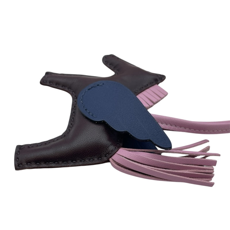 エルメス HERMES ロデオペガサスPM Z刻 ルージュセリエxブルーサフィールxモーヴシルベストル アニョーミロ レディース チャーム