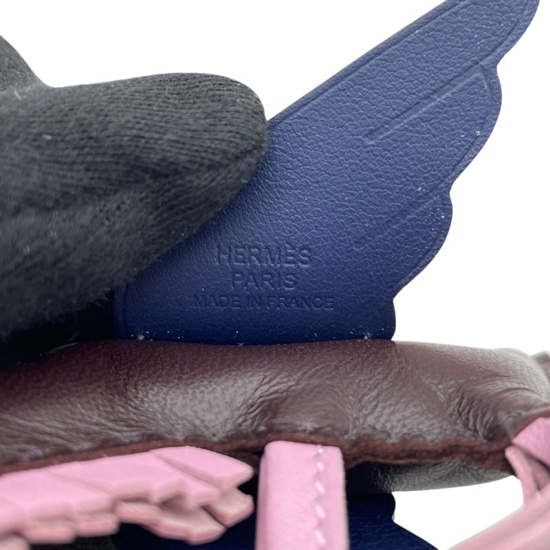 エルメス HERMES ロデオペガサスPM Z刻 ルージュセリエxブルーサフィールxモーヴシルベストル アニョーミロ レディース チャーム