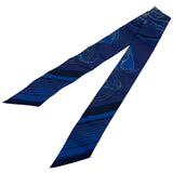 エルメス HERMES ツイリー EX-LIBRIS ブルー シルク レディース スカーフ