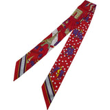 エルメス HERMES ツイリー LES NOUVEAUX AMOREUX シルク レディース スカーフ