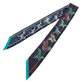 エルメス HERMES ツイリー PANI LA SHAR PAMNEE マルチカラー シルク レディース スカーフ