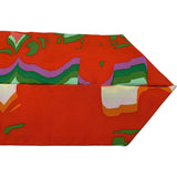 エルメス HERMES ツイリー BRIDES DE GALA SHADOW オレンジ シルク レディース スカーフ