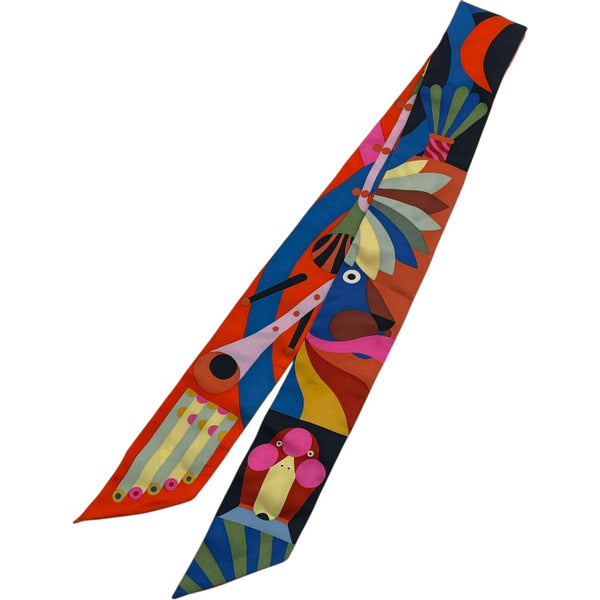 エルメス HERMES ツイリー PARADE EN FANFARE シルク レディース スカーフ