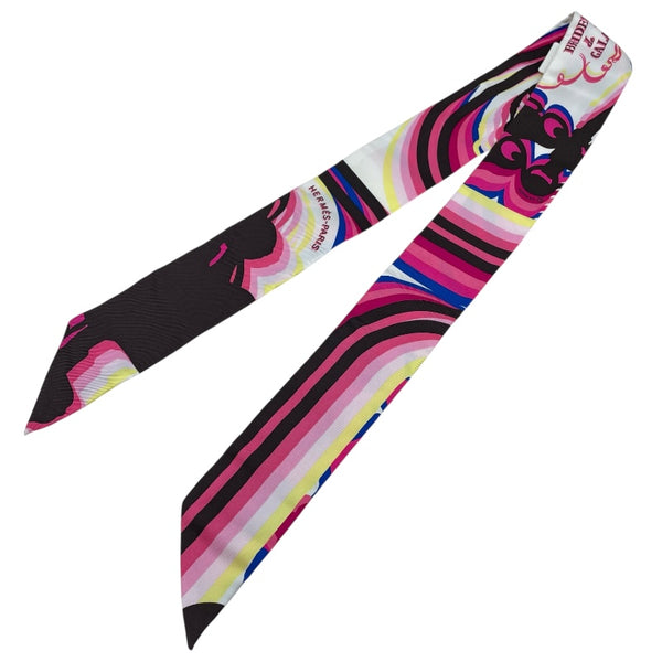 エルメス HERMES ツイリー BRIDES DE GALA SHADOW マルチカラー シルク レディース スカーフ