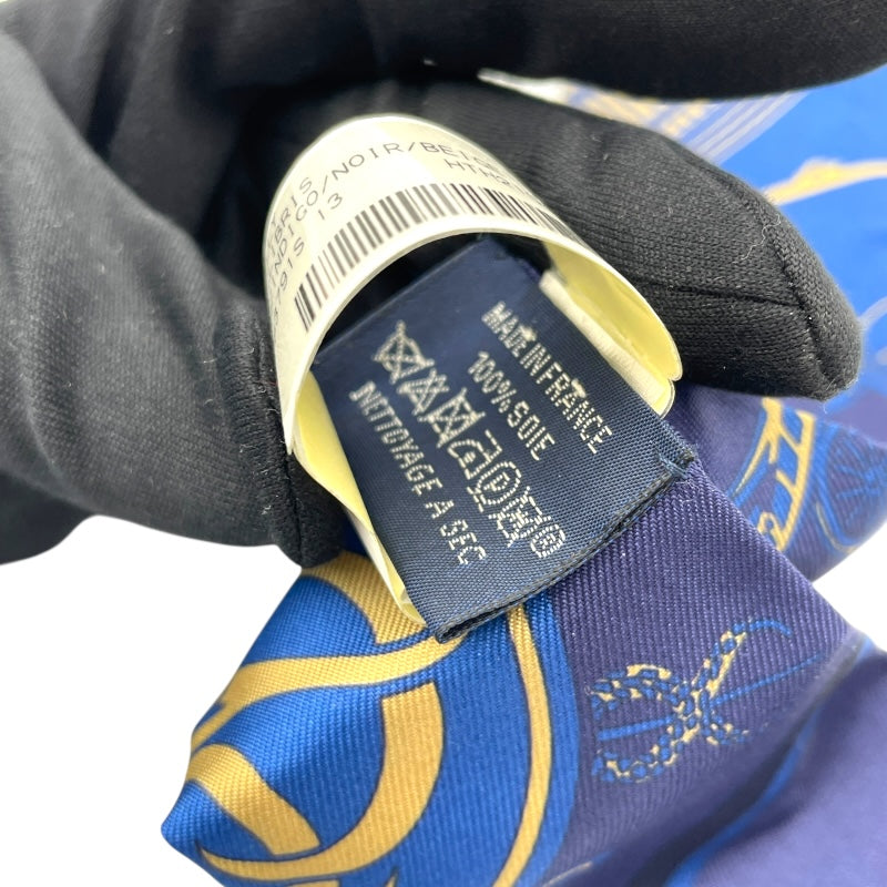 エルメス HERMES ツイリー EX-LIBRIS シルク レディース スカーフ