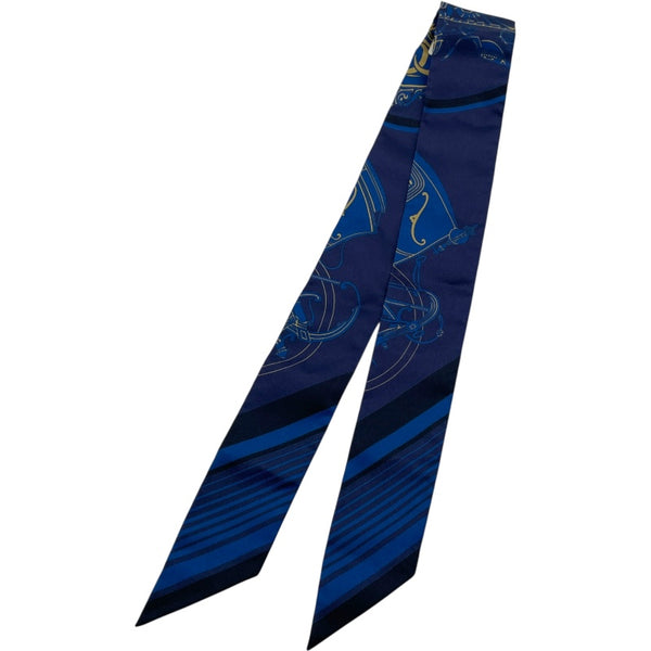 エルメス HERMES ツイリー EX-LIBRIS シルク レディース スカーフ