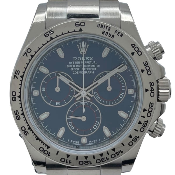 ロレックス ROLEX デイトナ 116509 ブルー K18WG メンズ 腕時計
