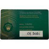 ロレックス ROLEX デイトジャスト36 パームモチーフ 126203 ゴールド/パームモチーフ K18/SS 自動巻き メンズ 腕時計