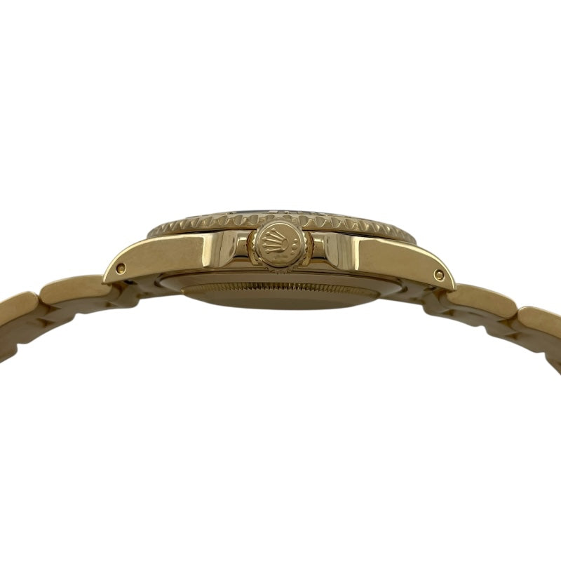 ロレックス ROLEX ヨットマスター ホワイトシェル 16628NGS ホワイト K18YG 自動巻き メンズ 腕時計