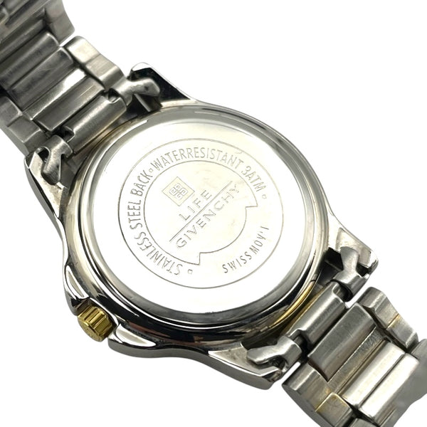 ジバンシィ GIVENCHY レディースウォッチ ホワイト SS/GP クオーツ レディース 腕時計