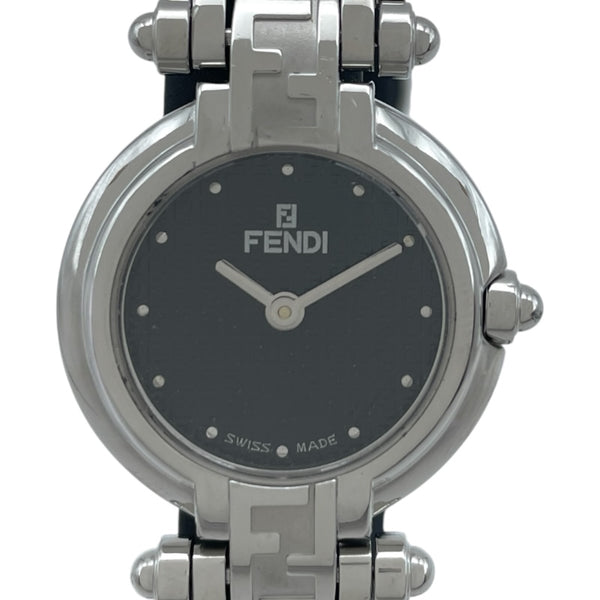 フェンディ FENDI オロロジ 750L ブラック SS クオーツ レディース 腕時計