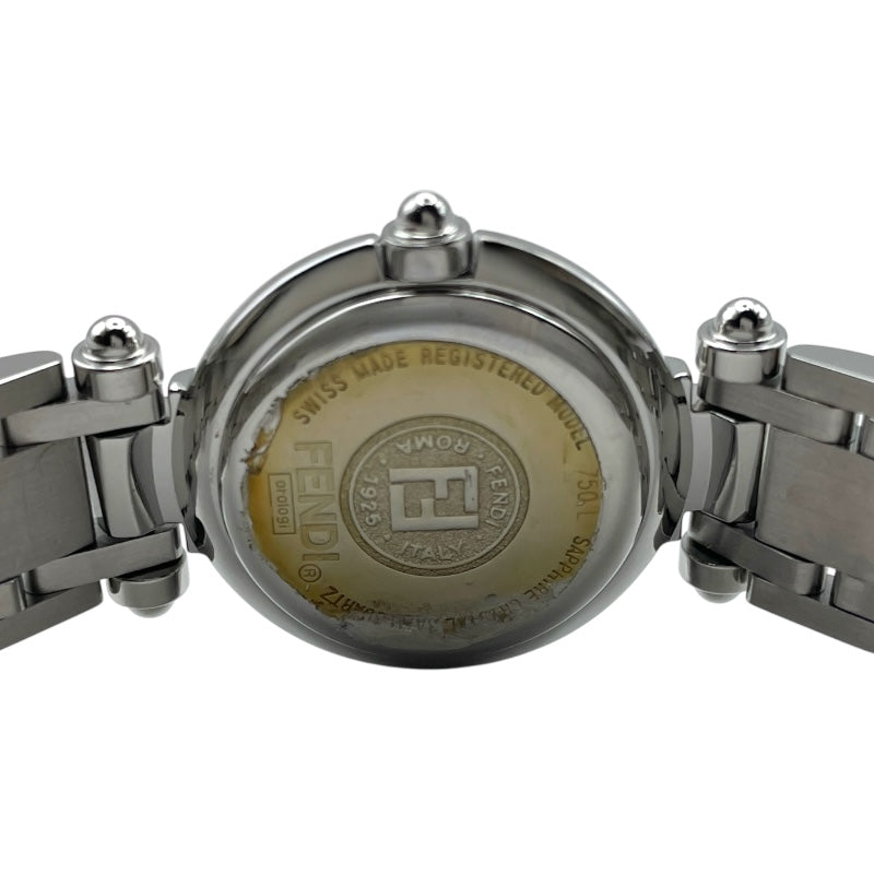 フェンディ FENDI オロロジ 750L ブラック SS クオーツ レディース 腕時計