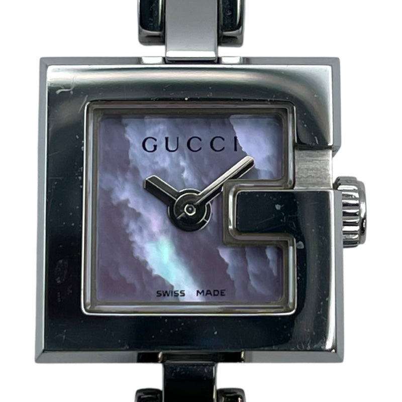 グッチ GUCCI Gミニ ピンクシェル 102 ピンクシェル SS クオーツ レディース 腕時計